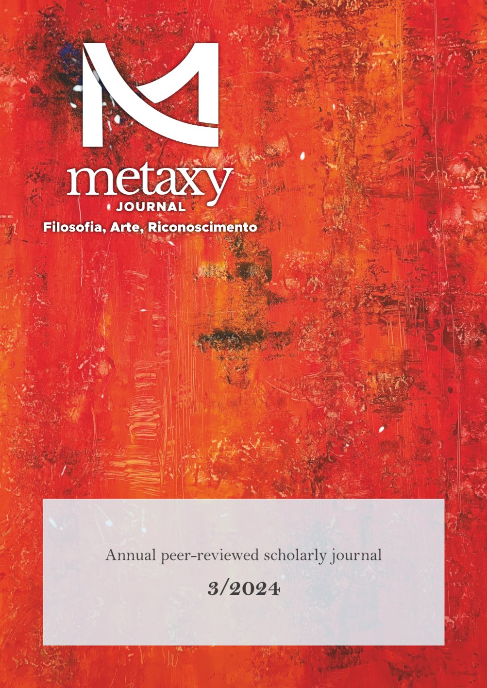 					Visualizza V. 1 N. 3 (2024): Metaxy Journal 3
				